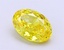 2.05 Ct. Fancy Vivid Yellow Oval Lab Grown Diamond