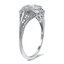 The Kenia Ring, smalltop view on a hand