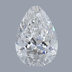 Pear diamond — real photo