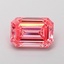 1.19 Ct. Fancy Vivid Pink Emerald Lab Grown Diamond