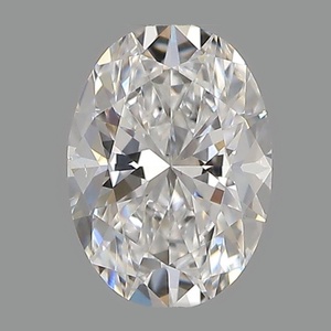 Oval diamond — real photo