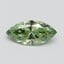 1.00 Ct. Fancy Vivid Pacific Green Marquise Lab Grown Diamond