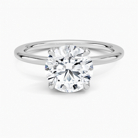 Platinum Adorned Elodie Perfect Fit Diamond Ring
