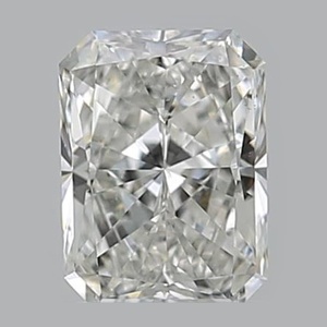 Radiant diamond — real photo