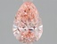 1.31 Ct. Fancy Vivid Pink Pear Lab Grown Diamond