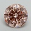 3.00 Ct. Fancy Vivid Pink Round Lab Grown Diamond