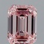 1.56 Ct. Fancy Intense Pink Emerald Lab Grown Diamond