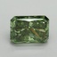 2.00 Ct. Fancy Vivid Pacific Green Radiant Lab Grown Diamond