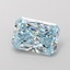 2.22 Ct. Fancy Vivid  Blue Radiant Lab Grown Diamond