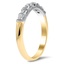 The Yuri Ring, smalltop view on a hand