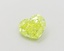 1.01 Ct. Fancy Vivid  Yellow Heart Lab Grown Diamond