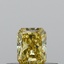 0.31 Ct. Fancy Intense Yellow Radiant Lab Grown Diamond
