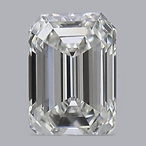 Emerald diamond — real photo