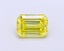1.02 Ct. Fancy Vivid  Yellow Emerald Lab Grown Diamond