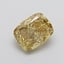 3.00 Ct. Fancy Greyish Yellow Cushion Lab Grown Diamond