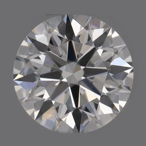 Round diamond — real photo