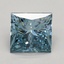 2.04 Ct. Fancy Vivid Blue Princess Lab Grown Diamond