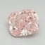 2.00 Ct. Fancy Intense Pink Cushion Lab Grown Diamond
