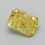1.53 Ct. Fancy Vivid  Yellow Radiant Lab Grown Diamond