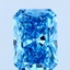 1.51 Ct. Fancy Vivid Blue Radiant Lab Grown Diamond