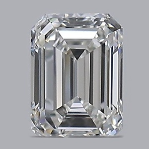Emerald diamond — real photo