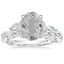 Platinum Secret Garden Diamond Ring (1/2 ct. tw.), smalltop view