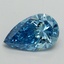 1.50 Ct. Fancy Vivid Blue Pear Lab Grown Diamond