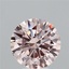 5.09 Ct. Fancy Pink Round Lab Grown Diamond