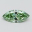 1.01 Ct. Fancy Vivid Pacific Green Marquise Lab Grown Diamond