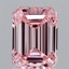 2.02 Ct. Fancy Vivid Pink Emerald Lab Grown Diamond