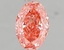 1.03 Ct. Fancy Vivid Pink Oval Lab Grown Diamond