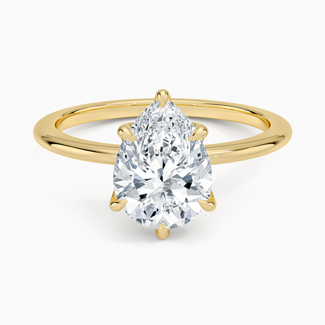 18K Yellow Gold Petite Esme 1.5mm Ring