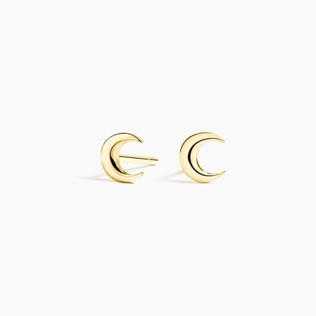 Moon Stud Earrings
