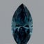 0.32 Ct. Fancy Vivid  Blue Marquise Lab Grown Diamond