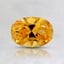 6.8x4.8mm Yellow Modified Oval Sapphire