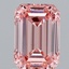 1.70 Ct. Fancy Vivid Pink Emerald Lab Grown Diamond