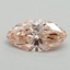 0.52 Ct. Fancy Vivid Pink Marquise Lab Grown Diamond
