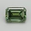 5.14 Ct. Fancy Vivid Pacific Green Emerald Lab Grown Diamond