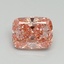 2.08 Ct. Fancy Vivid Pink Cushion Lab Grown Diamond