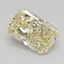 0.66 Ct. Fancy Intense Yellow Radiant Lab Grown Diamond