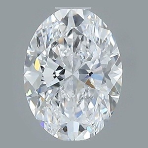 Oval diamond — real photo