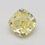1.01 Ct. Fancy Intense Yellow Cushion Diamond