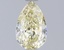 0.94 Ct. Fancy Light  Yellow Pear Lab Grown Diamond