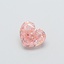 0.40 Ct. Fancy Intense  Pink Heart Lab Grown Diamond