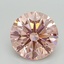 2.91 Ct. Fancy Intense Pink Round Lab Grown Diamond