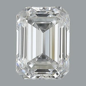 Emerald diamond — real photo