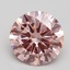 2.30 Ct. Fancy Intense Pink Round Lab Grown Diamond