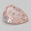 1.16 Ct. Fancy Intense Pink Pear Lab Grown Diamond