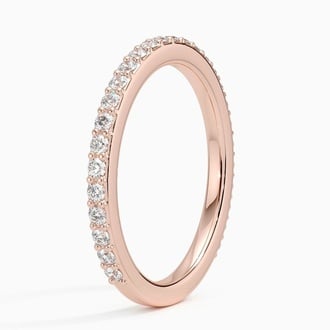 Petite Shared Prong Three-Quarter Coverage Lab Diamond Ring (3/8 ct. tw.)