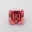 3.11 Ct. Fancy Vivid Pink Asscher Lab Grown Diamond
